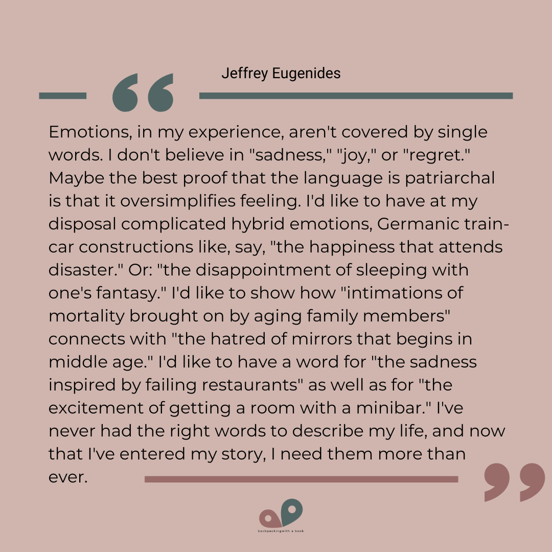 Quotes From Jeffrey Eugenides' Middlesex » BWAB